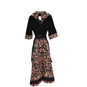 I Appel Women's Vintage Quilted Robe - Small